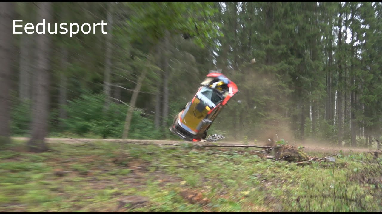 VIDEO: Unfall Ott Tänak – Rally Estonia