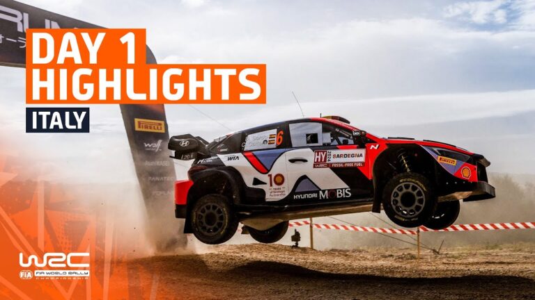 Rallye Sardinien: Ogier führt knapp vor Tänak