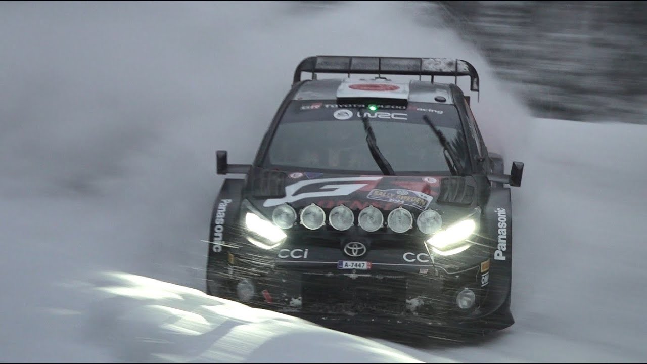 VIDEO: Rallye Schweden flat out