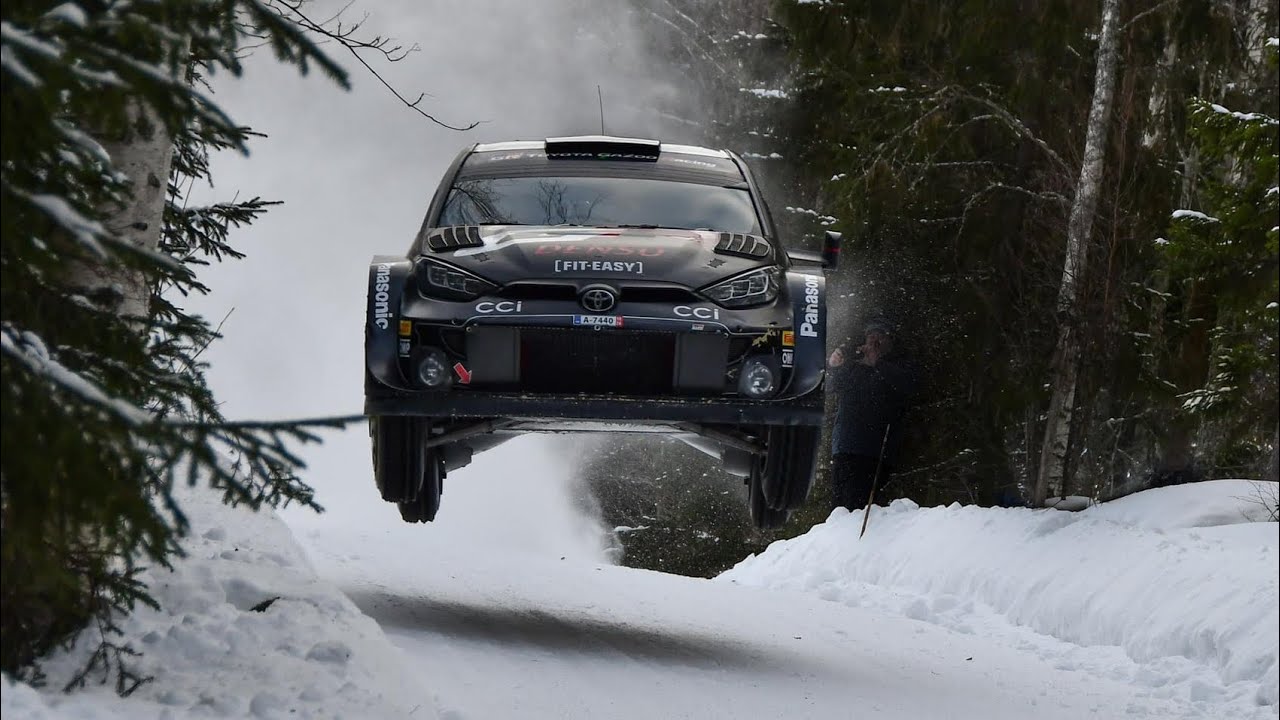 VIDEO: Toyota Testfahrten Rallye Schweden
