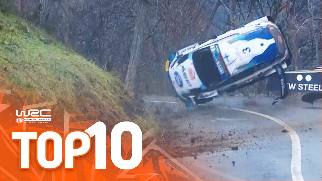 VIDEO: Top 10 Rallye Monte Carlo Dramas