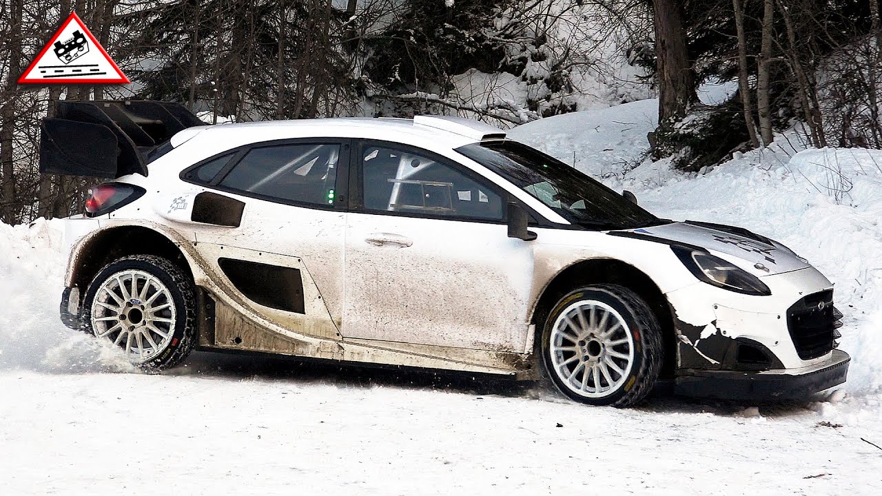 VIDEO: Gregoire Munster Test – Rallye Monte Carlo