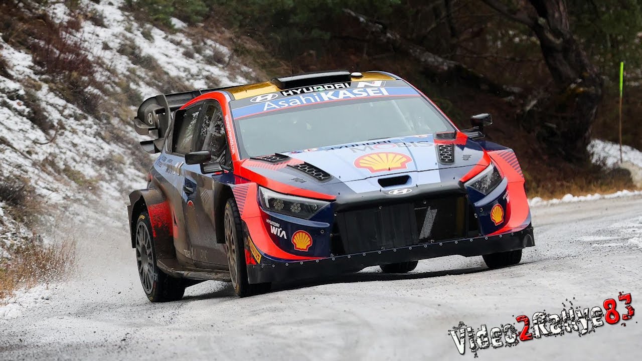 VIDEO: Rallye Monte Carlo – Test Thierry Neuville