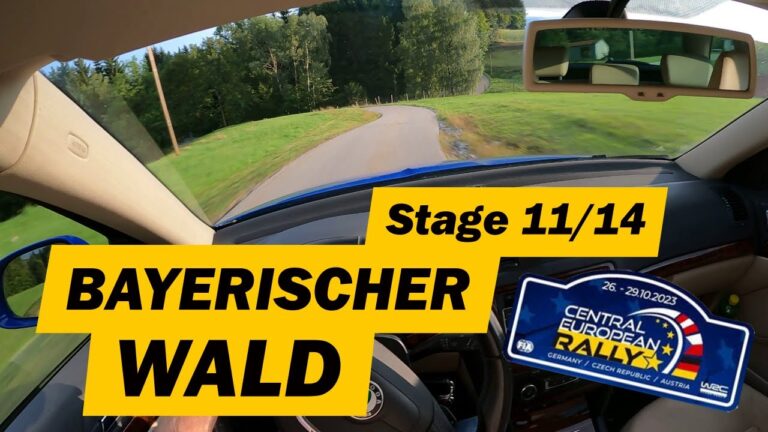 So sehen die Strecken der Rallye Zentraleuropa aus