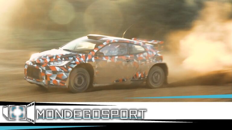 VIDEO: Toyota Yaris Rally2 Test auf Schotter