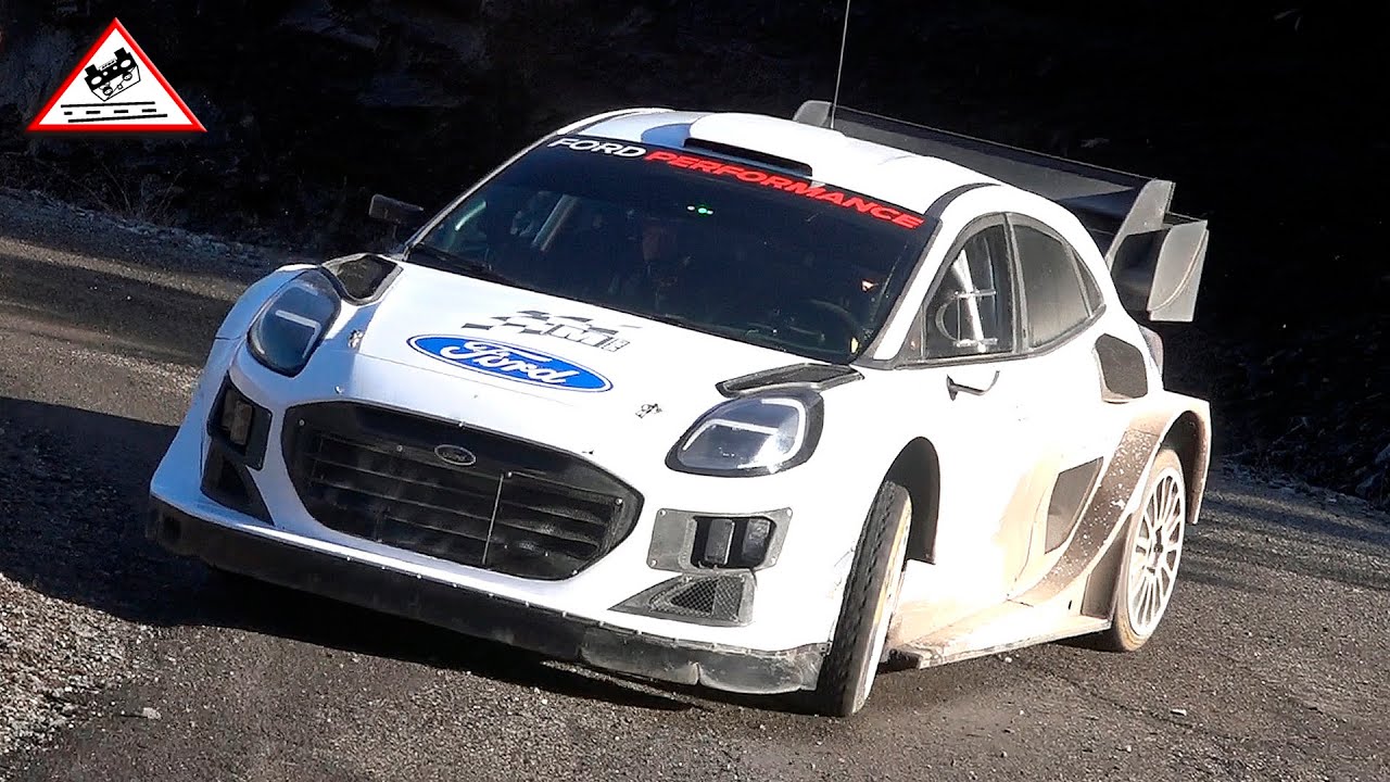VIDEO: Ott Tänak – Test Rallye Monte Carlo