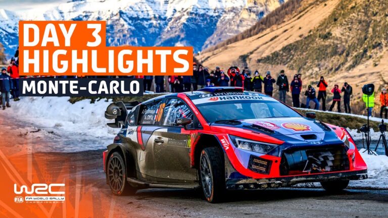 Rallye Monte Carlo: Enger Kampf um Platz zwei