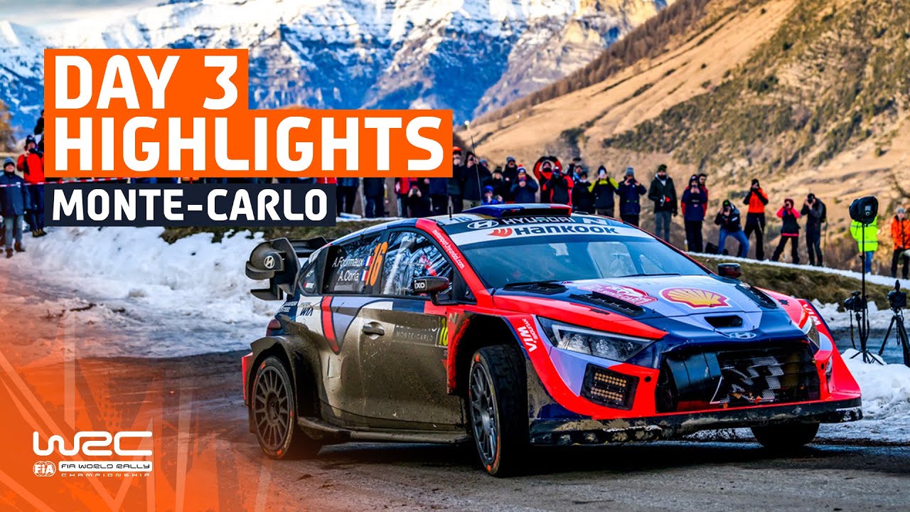 Rallye Monte Carlo: Enger Kampf um Platz zwei