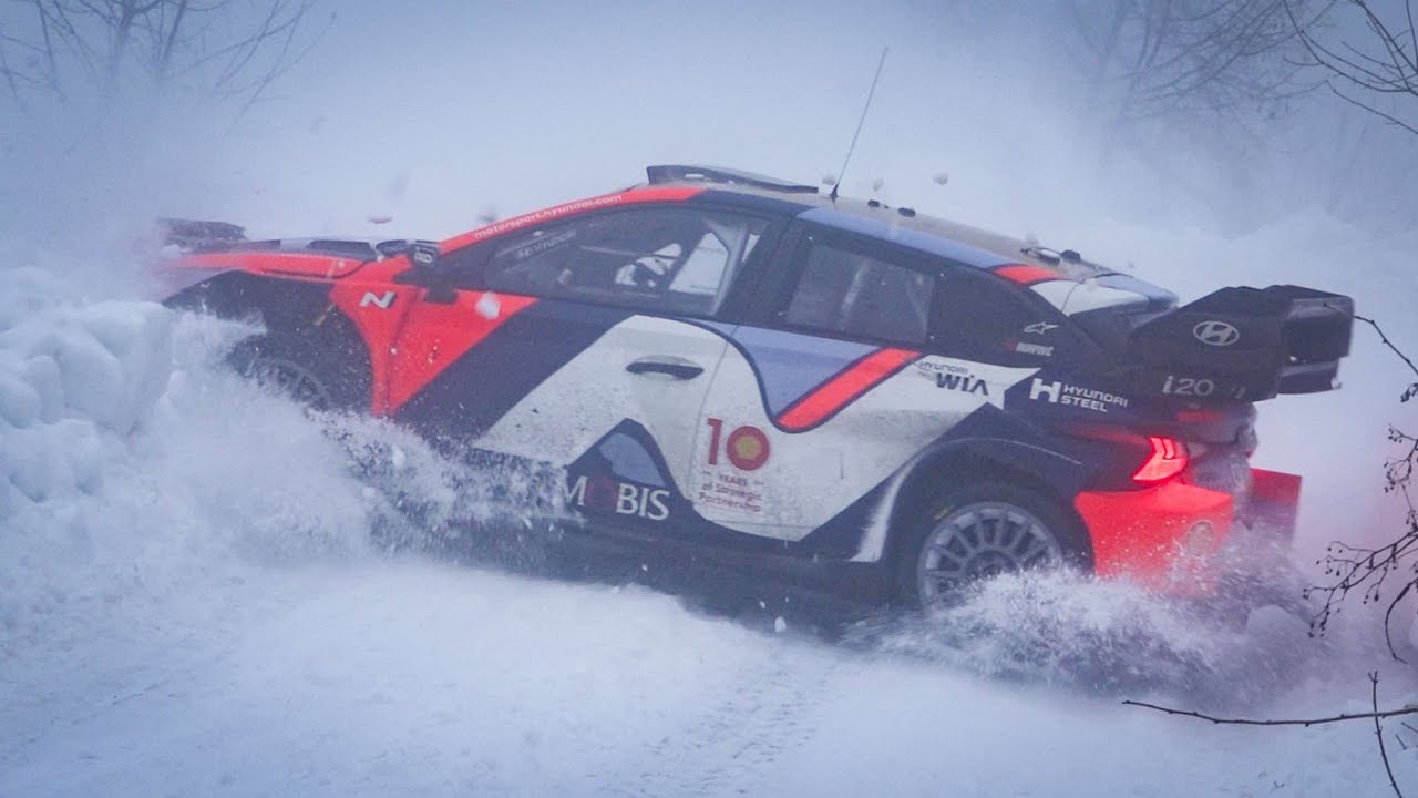 VIDEO: Thierry Neuville Test Rallye Monte Carlo 2025