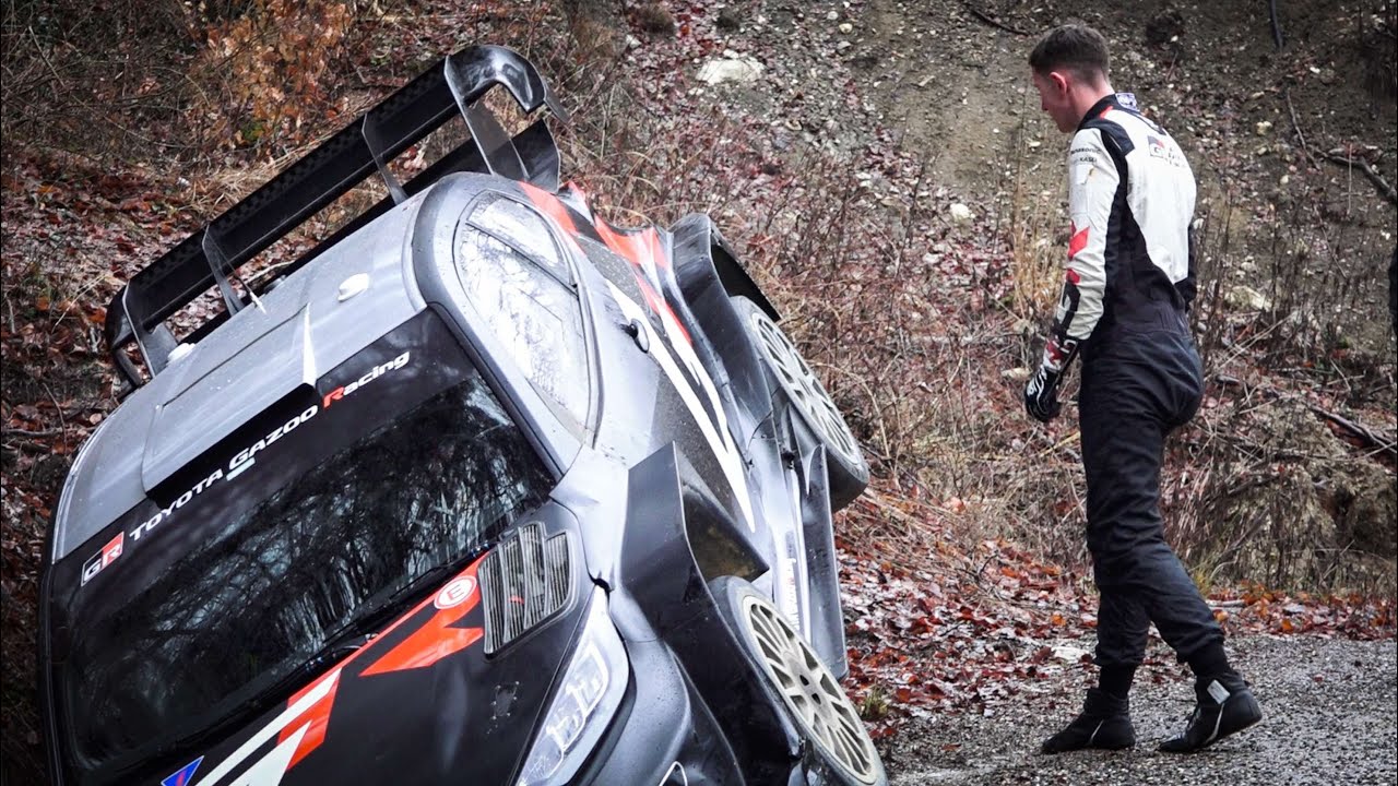 VIDEO: Elfyn Evans Test Rallye Monte Carlo 2025