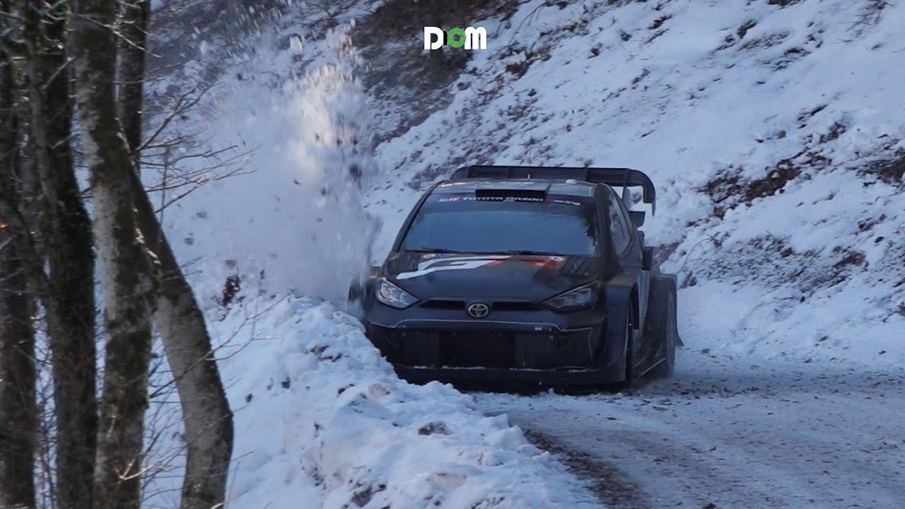 VIDEO: Kalle Rovanperä Test – Rallye Monte Carlo