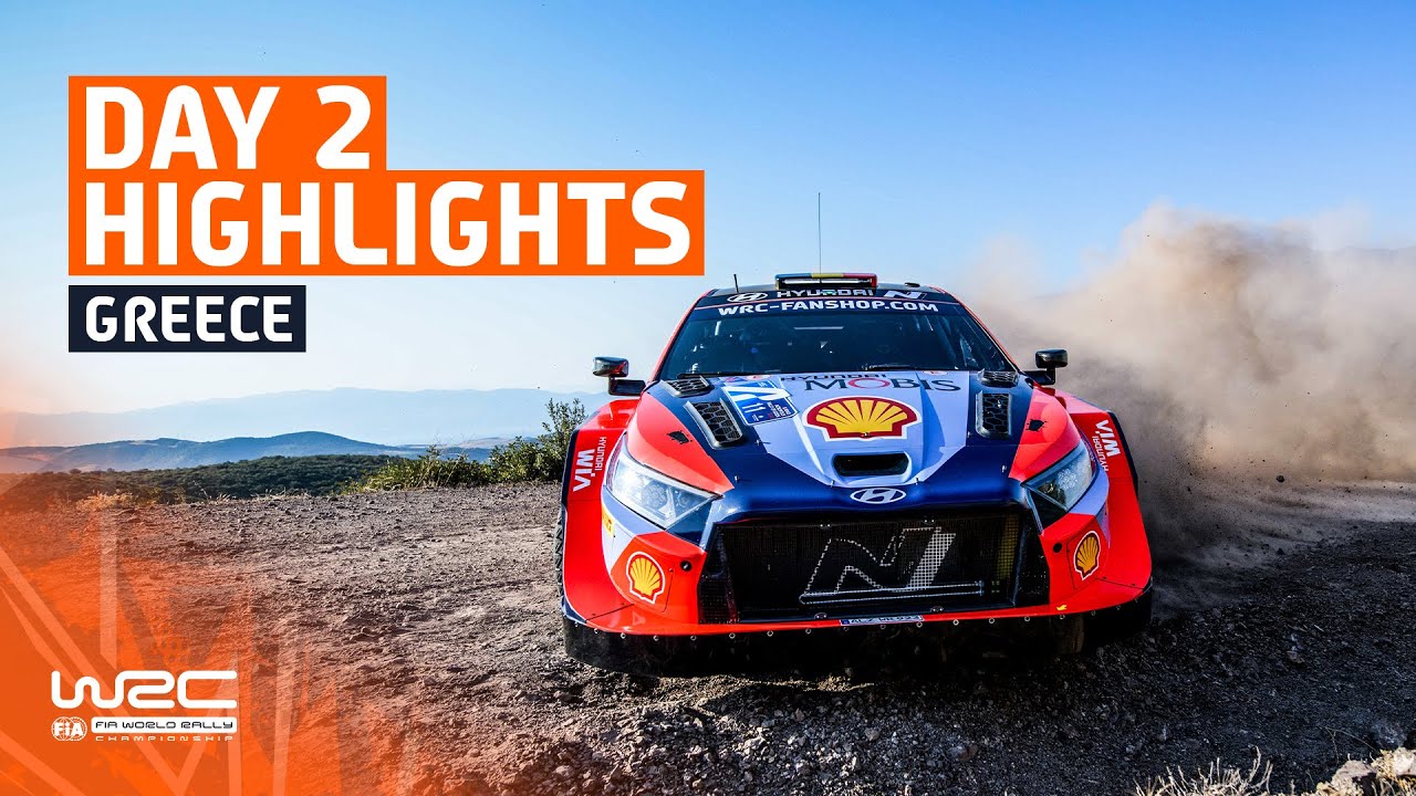 Akropolis-Rallye: Neuville führt nach dramatischen Tag