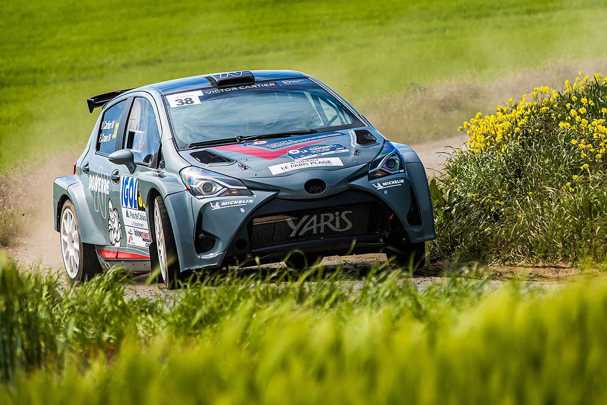 Victor Cartier: Rally2-Kit Car aufgebaut und ab in die EM