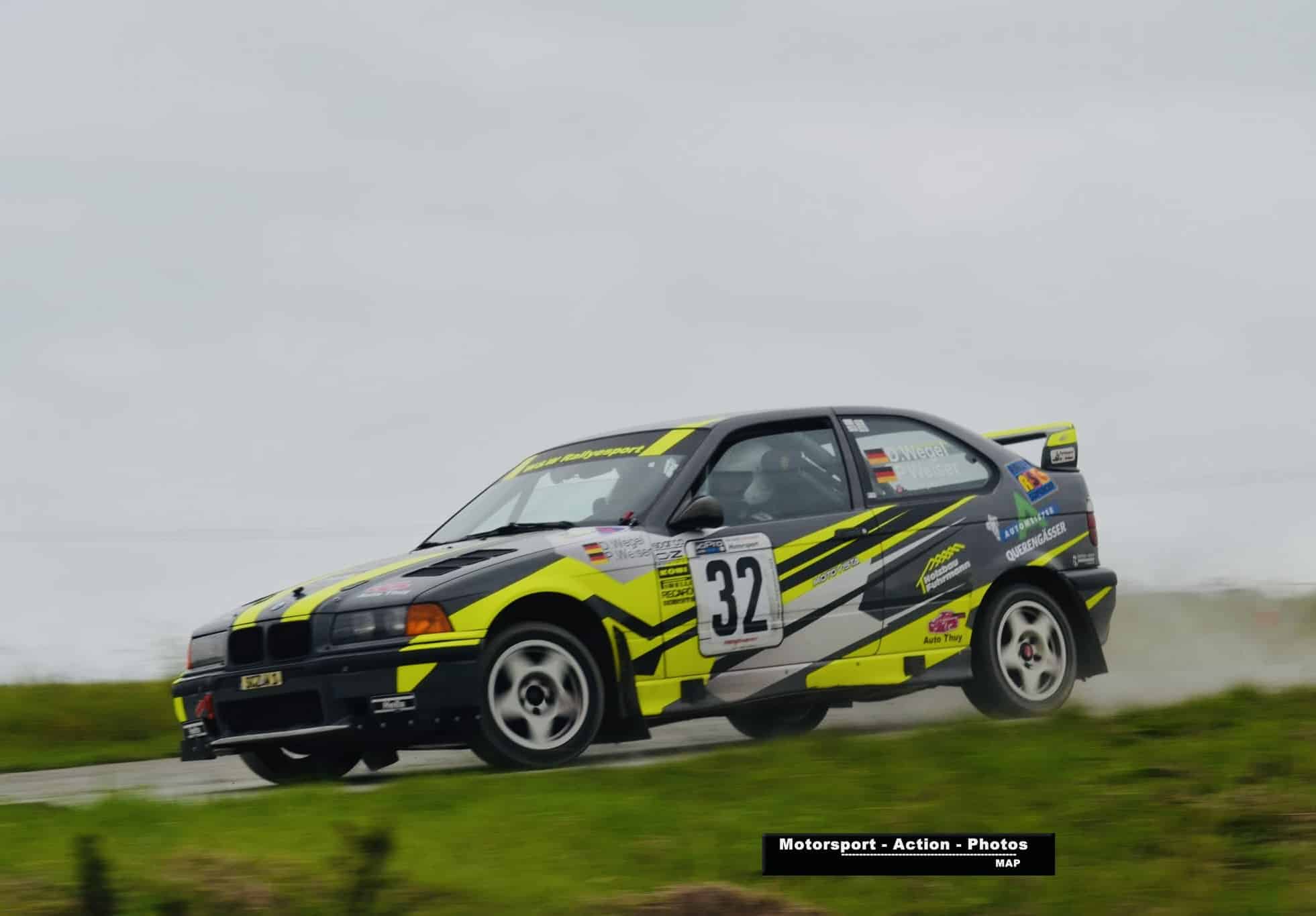 BMW E36 318ti Gruppe F / Klasse NC3 Rallye, sofort einsatzbereit