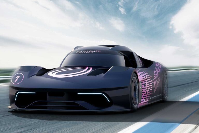 Motorsport mit Wasserstoff: HYRAZE League