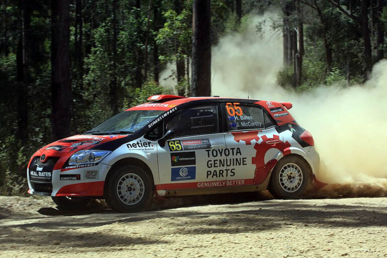 Laufsiege von Bates und Evans