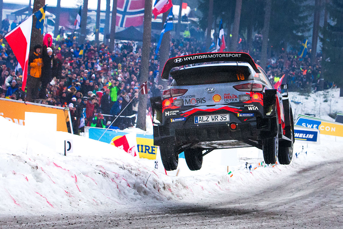Das ist die Nennliste der Rallye Schweden