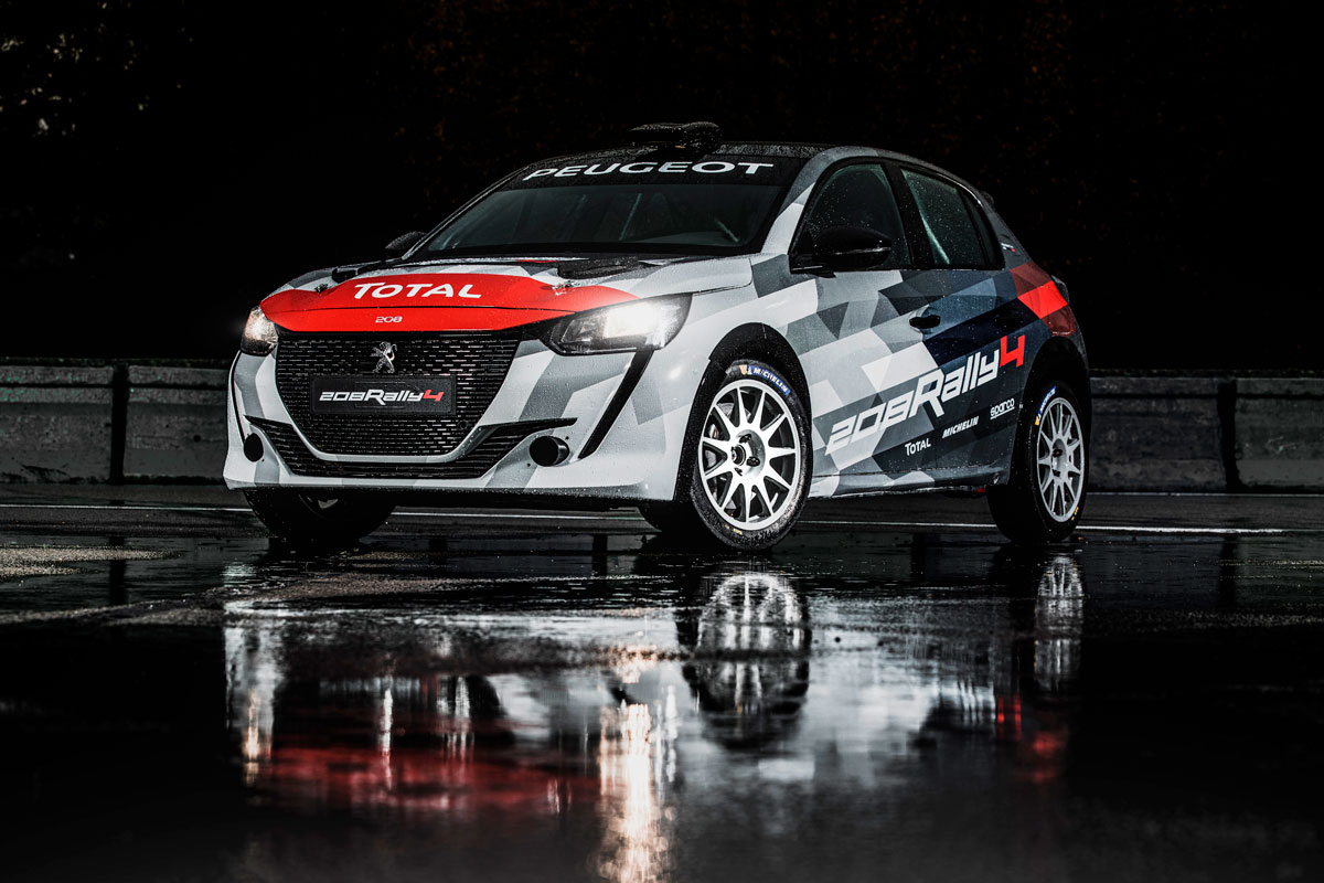 Peugeot stellt neuen 208 Rally 4 vor