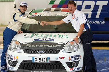 WRC-Einsatz für Bettega