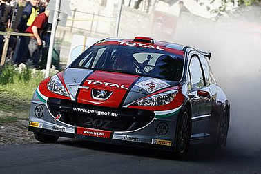 Janos Toth gewinnt Mikulas Rallye