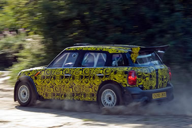 Mads Østberg fuhr den Mini