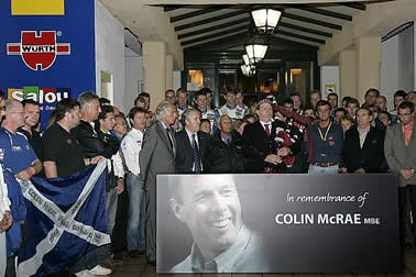 Schweigen für Colin McRae