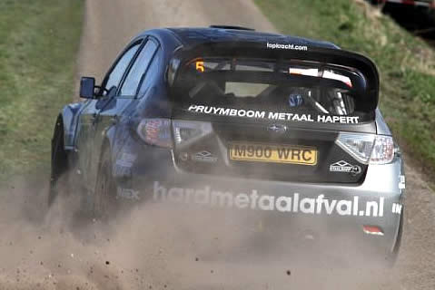 Swaanen gewinnt Tank S-Rally