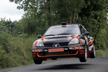 Meeke mit Grist im Clio S1600