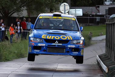 Unfall überschattet Rallye