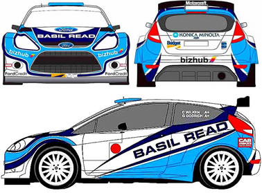 Ford Fiesta S2000 in Südafrika