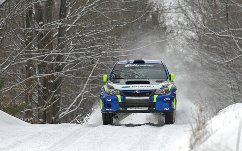Higgins gewinnt Sno*Drift Rally