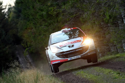 Bouffier beim Shakedown vorn
