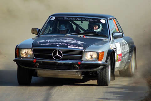 Waldegard und Thorszelius im Benz