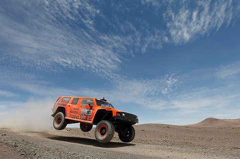 Robby Gordon mit Fabelzeit