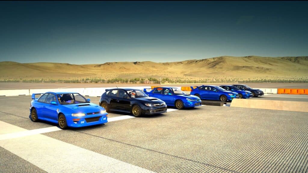 Epic Subaru WRX STI Drag Race