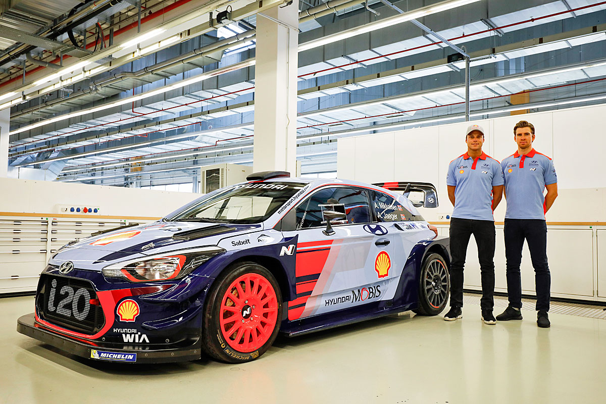 Neue Optik für Hyundai i20 WRC