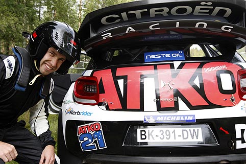 Atkinson startet im DS3 WRC
