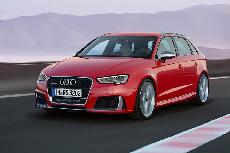 Audi RS 3 mit Fünfzylinder-Turbo