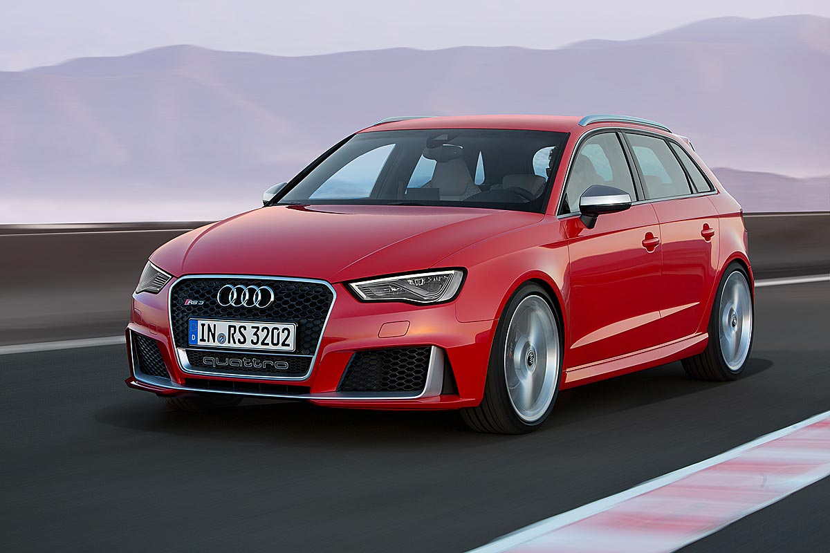 Audi RS 3 mit Fünfzylinder-Turbo