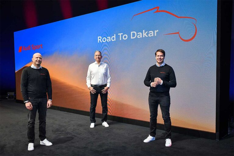 Audi stellt Konzept für den Dakar-Prototypen vor