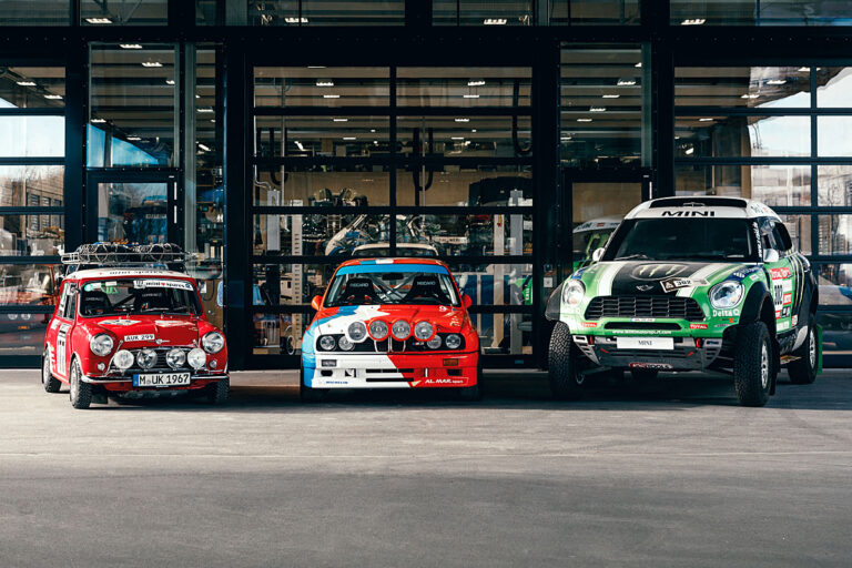 BMW kommt ebenfalls zum GP Ice Race und hat diese Autos dabei