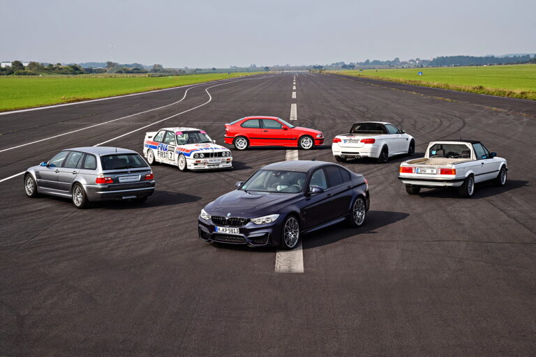 Im Rückspiegel: Vier BMW M3 schafften es nicht in die Serie