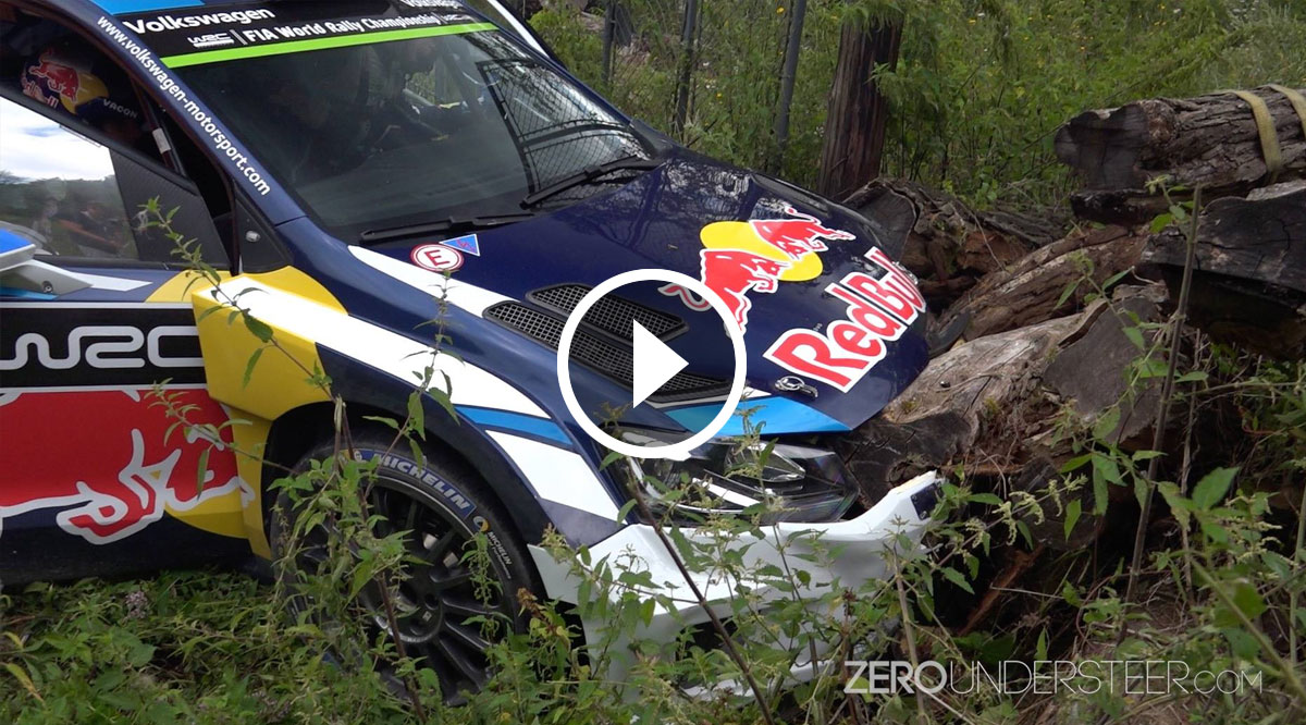 VIDEO: Testunfall Latvala
