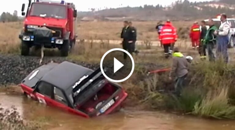 VIDEO: BMW im Wasser