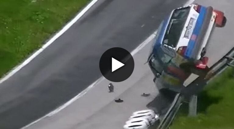 VIDEO: Unfall Rallyelegenden