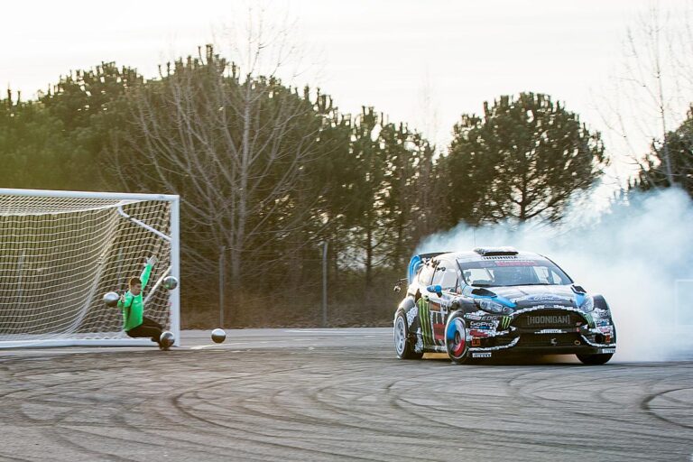 VIDEO: Ken Block schießt jetzt auch Tore