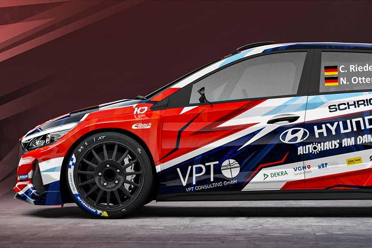 Riedemann greift mit Hyundai i20 Rally2 an