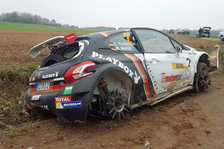 Schwerer Unfall überschattet Hessen-Rallye