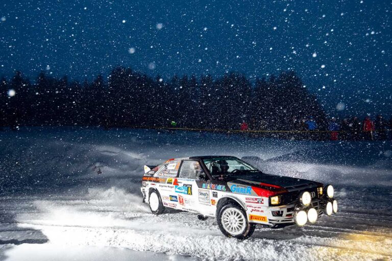 Jänner-Rallye: Drifts zu Ehren von Christof Klausner