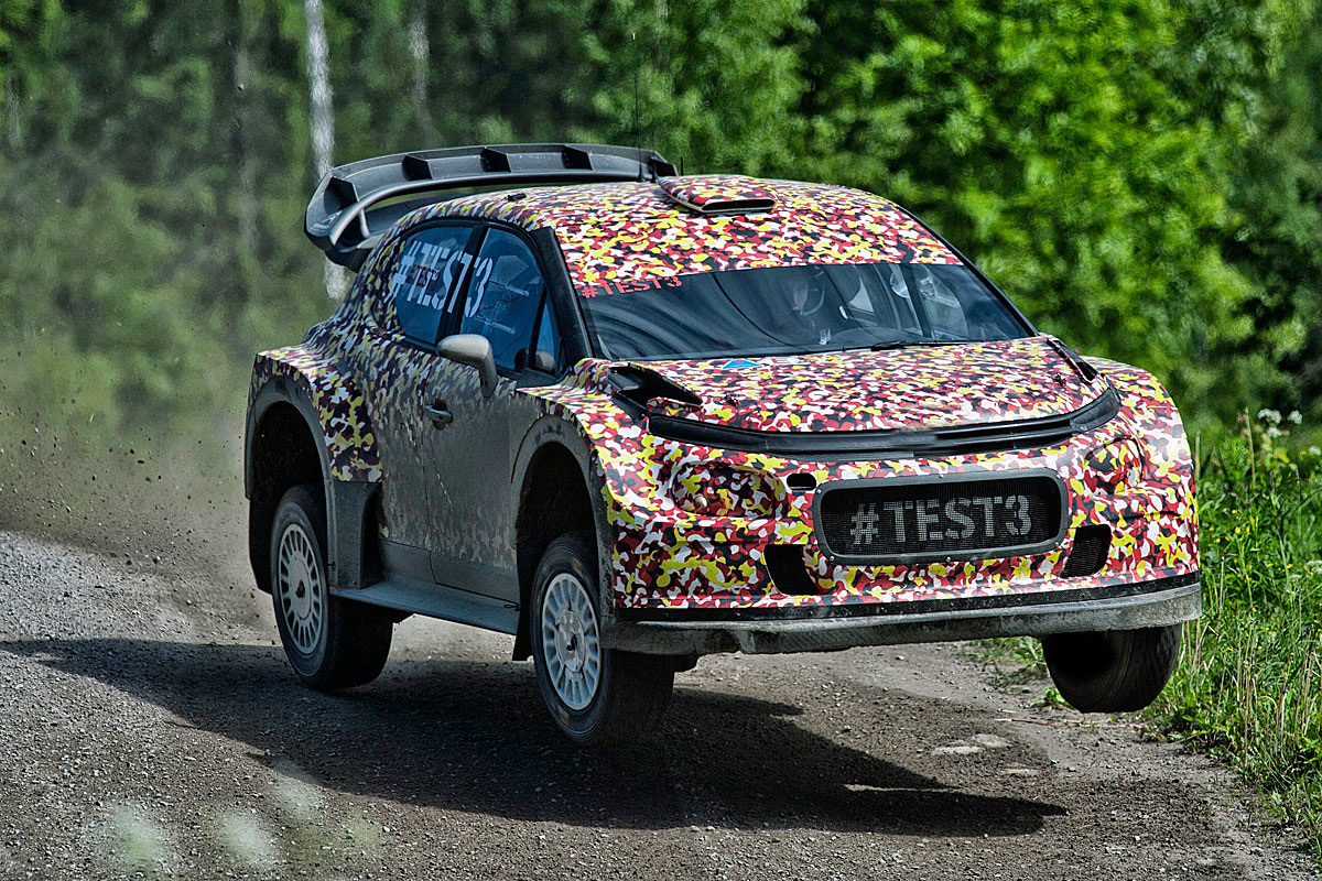 Citroën testet 2017er-Aerodynamik in Finnland